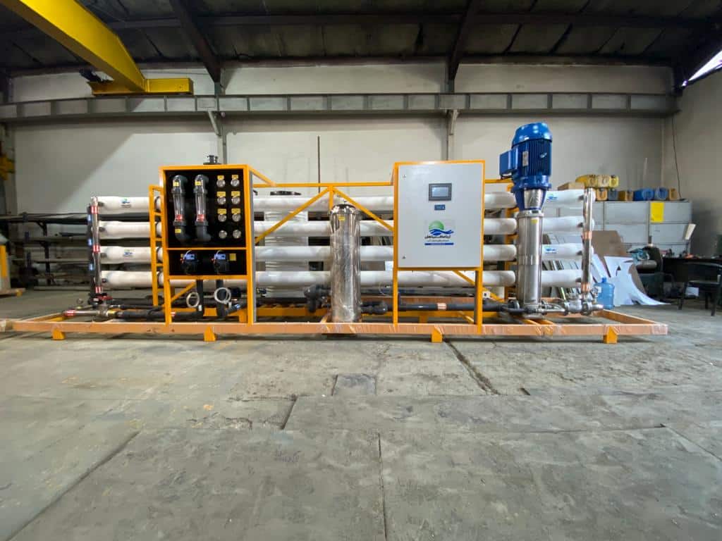 RO sea water - 500 m3 دستگاه تصفیه آب دریا 500 مترمکعبی