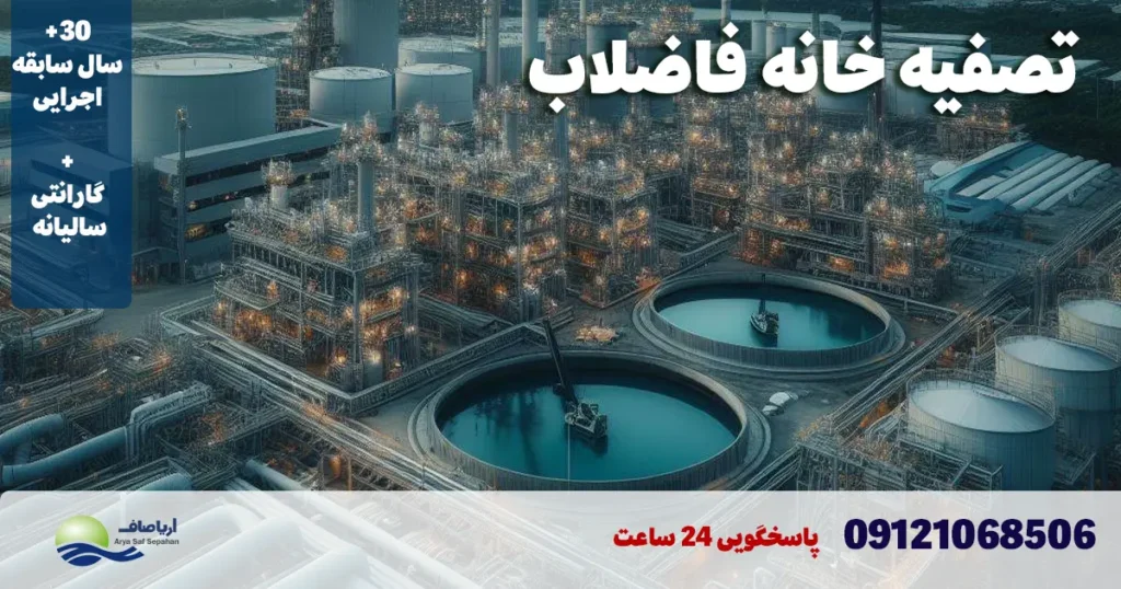 تصفیه خانه فاضلاب + انواع